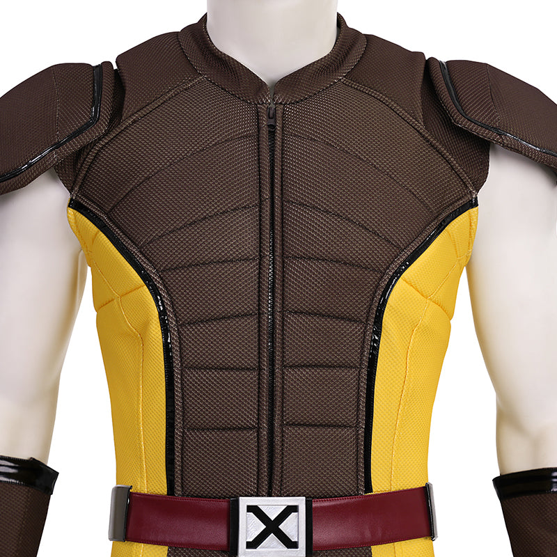Deadpool 3 Wolverine Cosplay Costume Brown Halloween Outfit ACcosplay