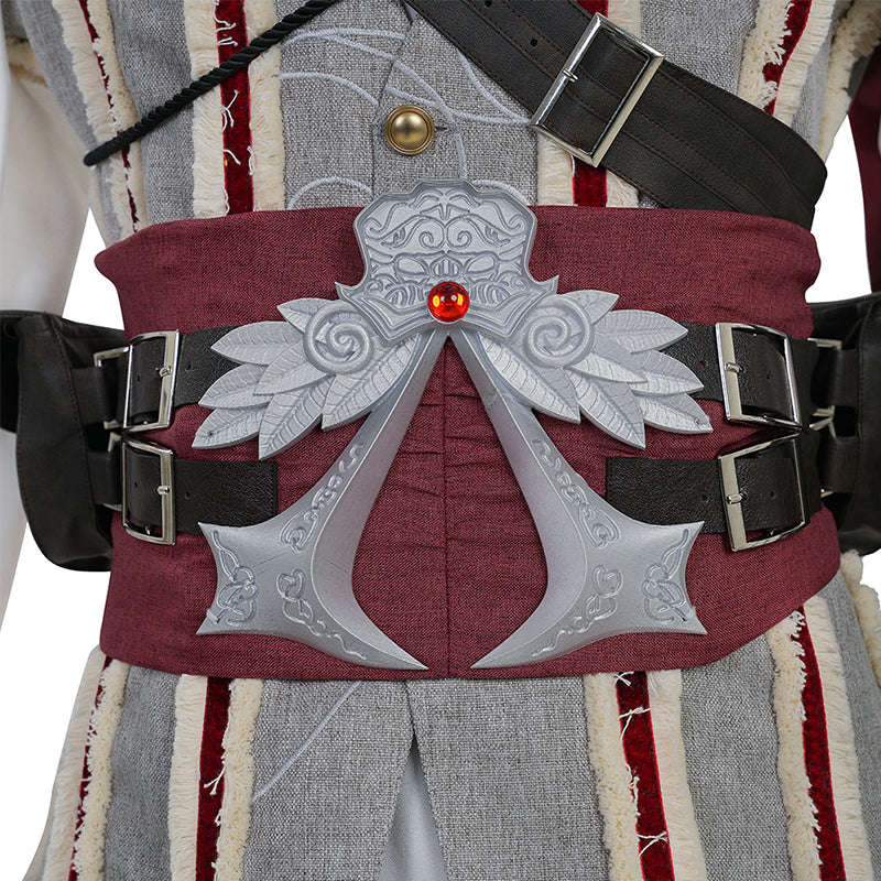 Assassin's Creed Ezio Auditore Cosplay Costume Halloween Outfit ACcosplay