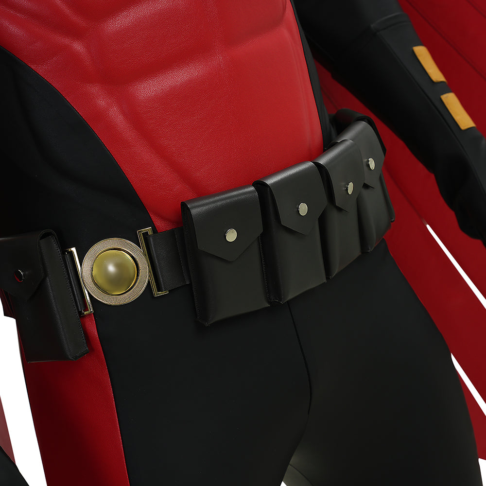Robin War Red Robin Tim Drake Cosplay Costume Halloween Outfit ACcosplay