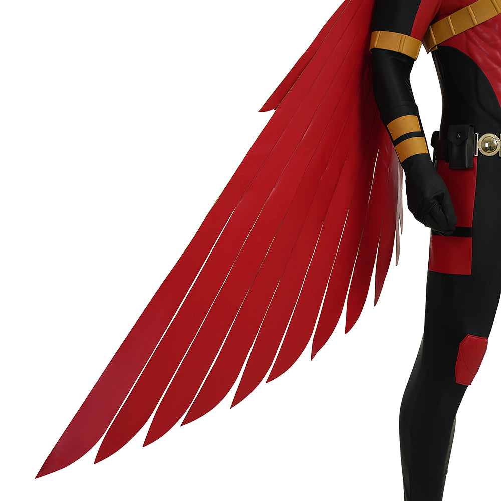 Robin War Red Robin Tim Drake Cosplay Costume Halloween Outfit ACcosplay