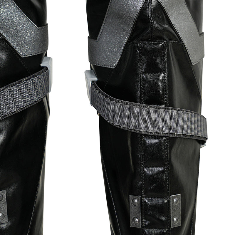 Nightwing Cosplay Arkham Knight Nightwing Cosplay Costume Nightwing Black Leather Suit