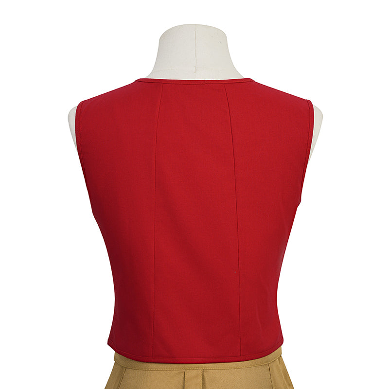 One Piece Live-Action Season 2 Luffy Cosplay Costume Halloween Carnival Suit ACcosplay