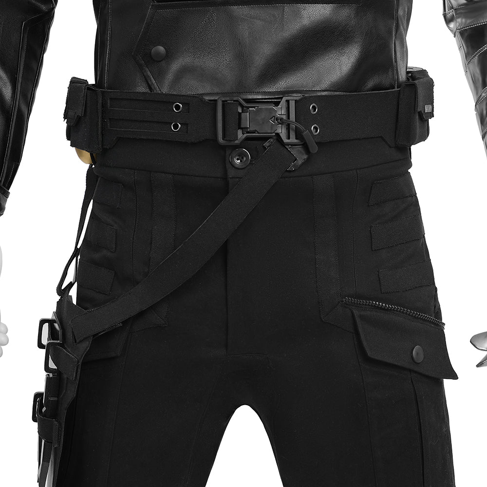 The Winter Soldier Cosplay Costume Captain America 2 Cosplay Halloween Outfit ACcosplay