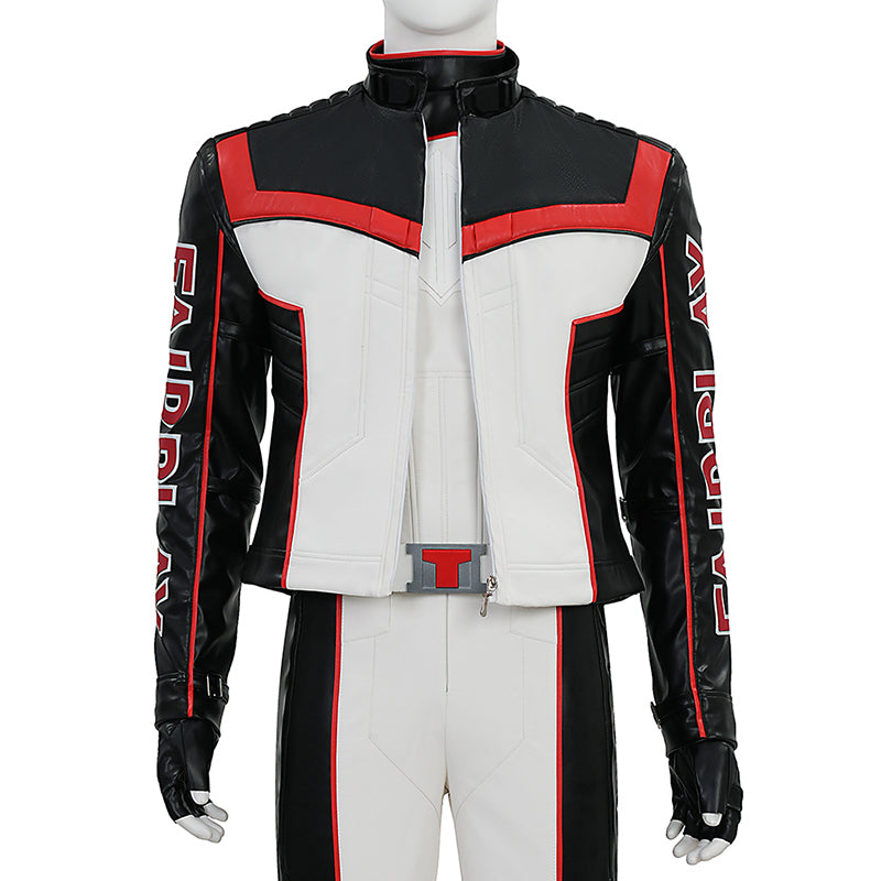 Deluxe Superman Mister Terrific Cosplay Costume Superman Legacy Michael Holt Outfit ACcosplay