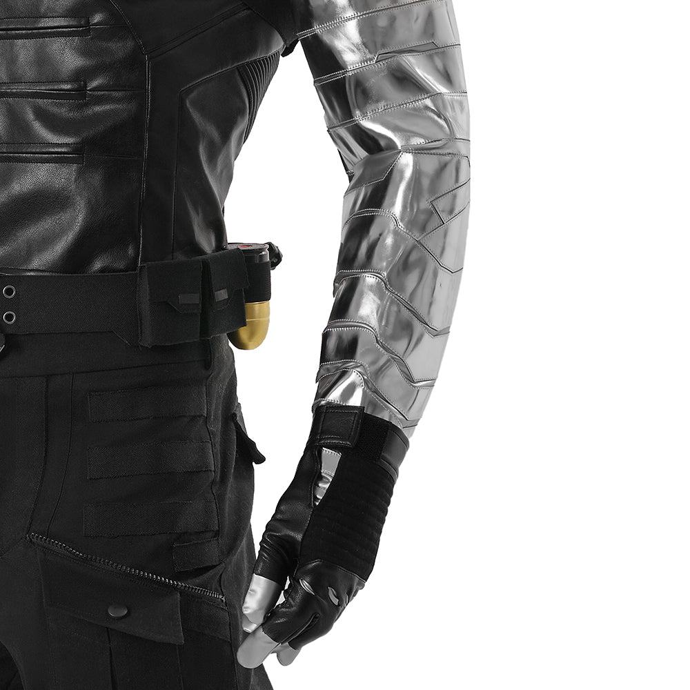 The Winter Soldier Cosplay Costume Captain America 2 Cosplay Halloween Outfit ACcosplay