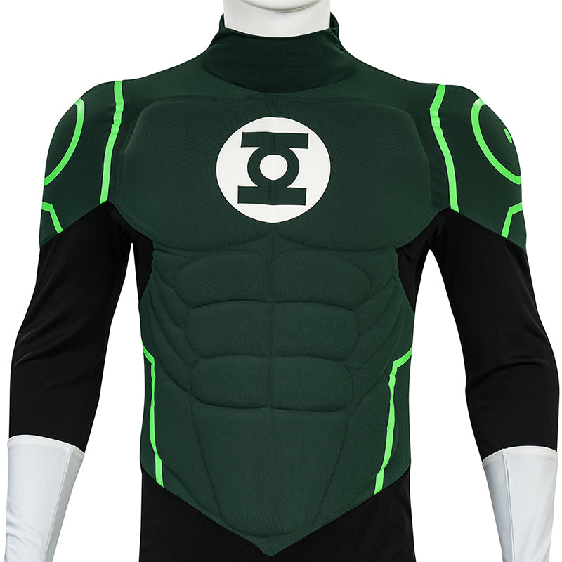 Superman Green Lantern Hal Jordan Justice League Lantern Green Cosplay Costume ACcosplay