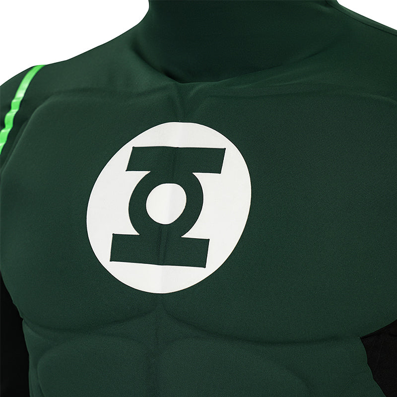 Superman Green Lantern Hal Jordan Justice League Lantern Green Cosplay Costume ACcosplay