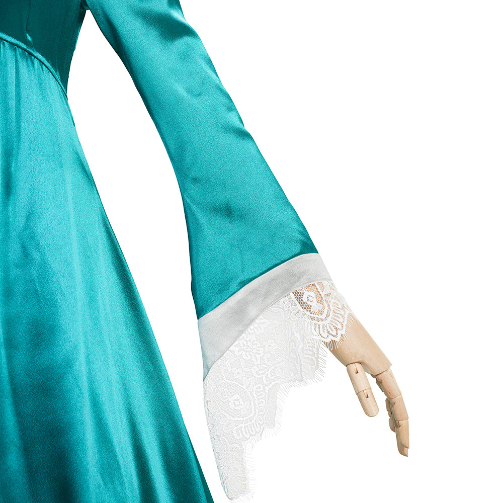 Super Mario Galaxy Princess Rosalina Dress Cosplay Costume Halloween Suit ACcosplay