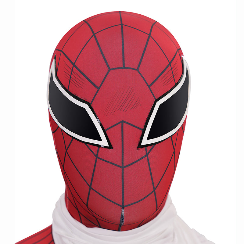 Japanese TV Spider Man Supaidaman Cosplay Costume Toe Spider Man Battle Suit ACcosplay