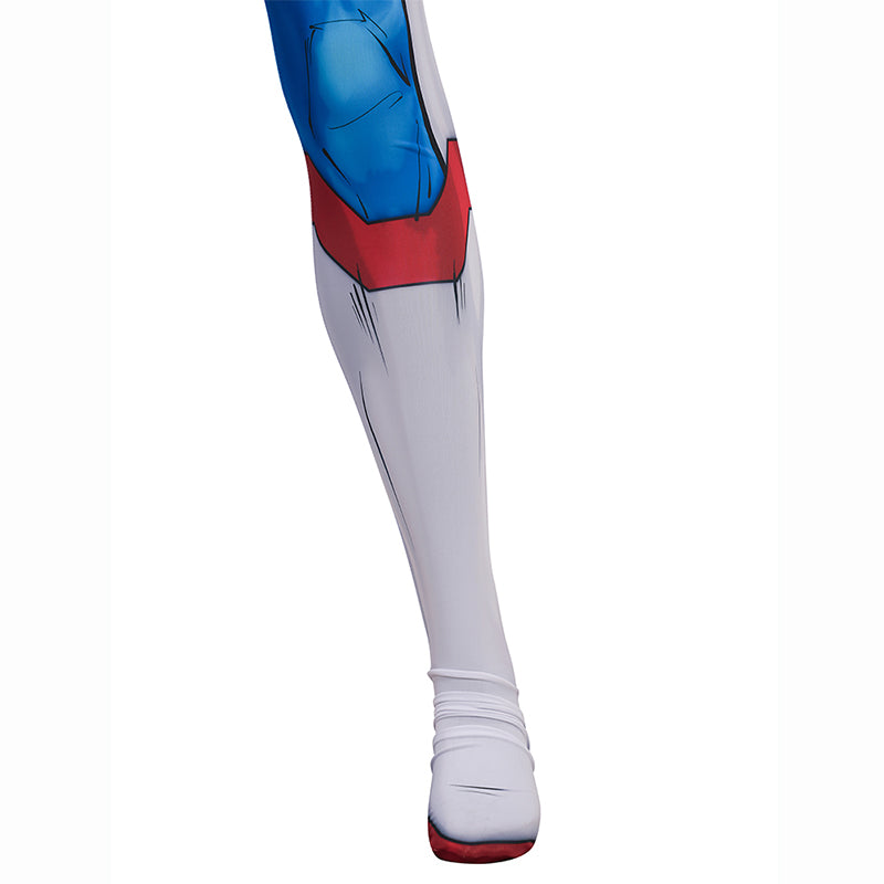 Japanese TV Spider Man Supaidaman Cosplay Costume Toe Spider Man Battle Suit ACcosplay