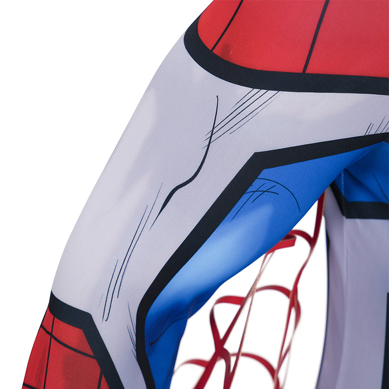 Japanese TV Spider Man Supaidaman Cosplay Costume Toe Spider Man Battle Suit ACcosplay