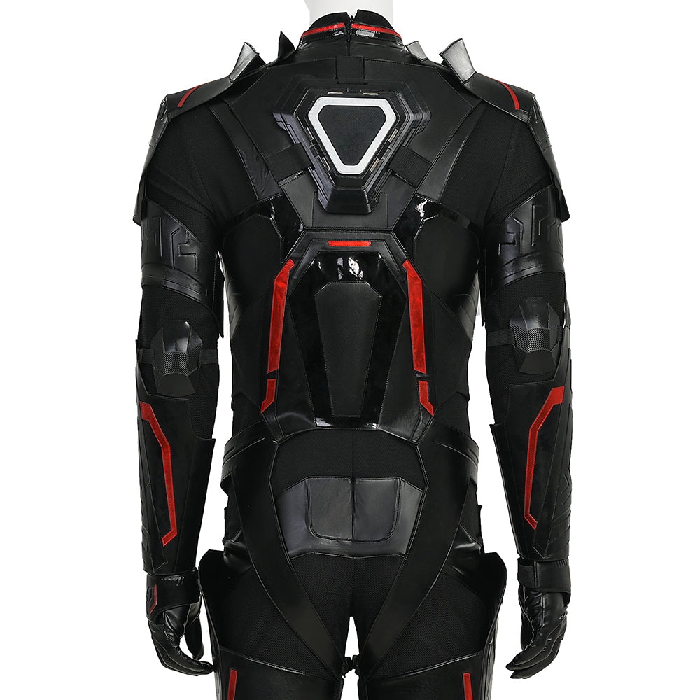Tron Ares Cosplay Costume Men's Jumpsuit Jared Leto Cosplay Leather Suit ACcosplay