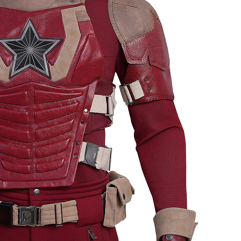 Thunderbolts Red Guardian Cosplay Costume Halloween Outfit Version 2 ACcosplay
