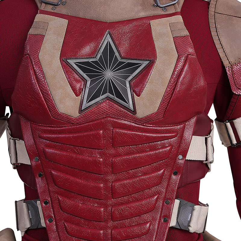 Thunderbolts Red Guardian Cosplay Costume Halloween Outfit Version 2 ACcosplay