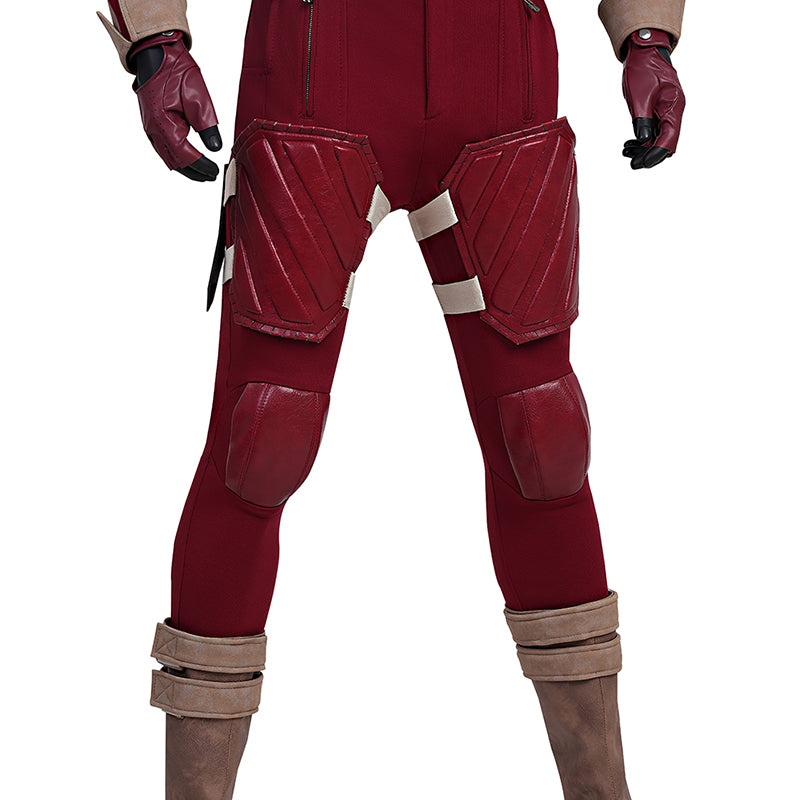 Thunderbolts Red Guardian Cosplay Costume Halloween Outfit Version 2 ACcosplay