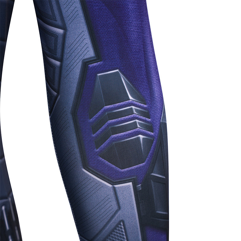 Spider-Man 2 Miles Morales Cosplay Costume Purple Reign Suit Jumpsuit ACcosplay