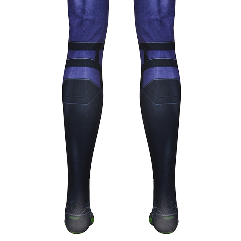 Spider-Man 2 Miles Morales Cosplay Costume Purple Reign Suit Jumpsuit ACcosplay