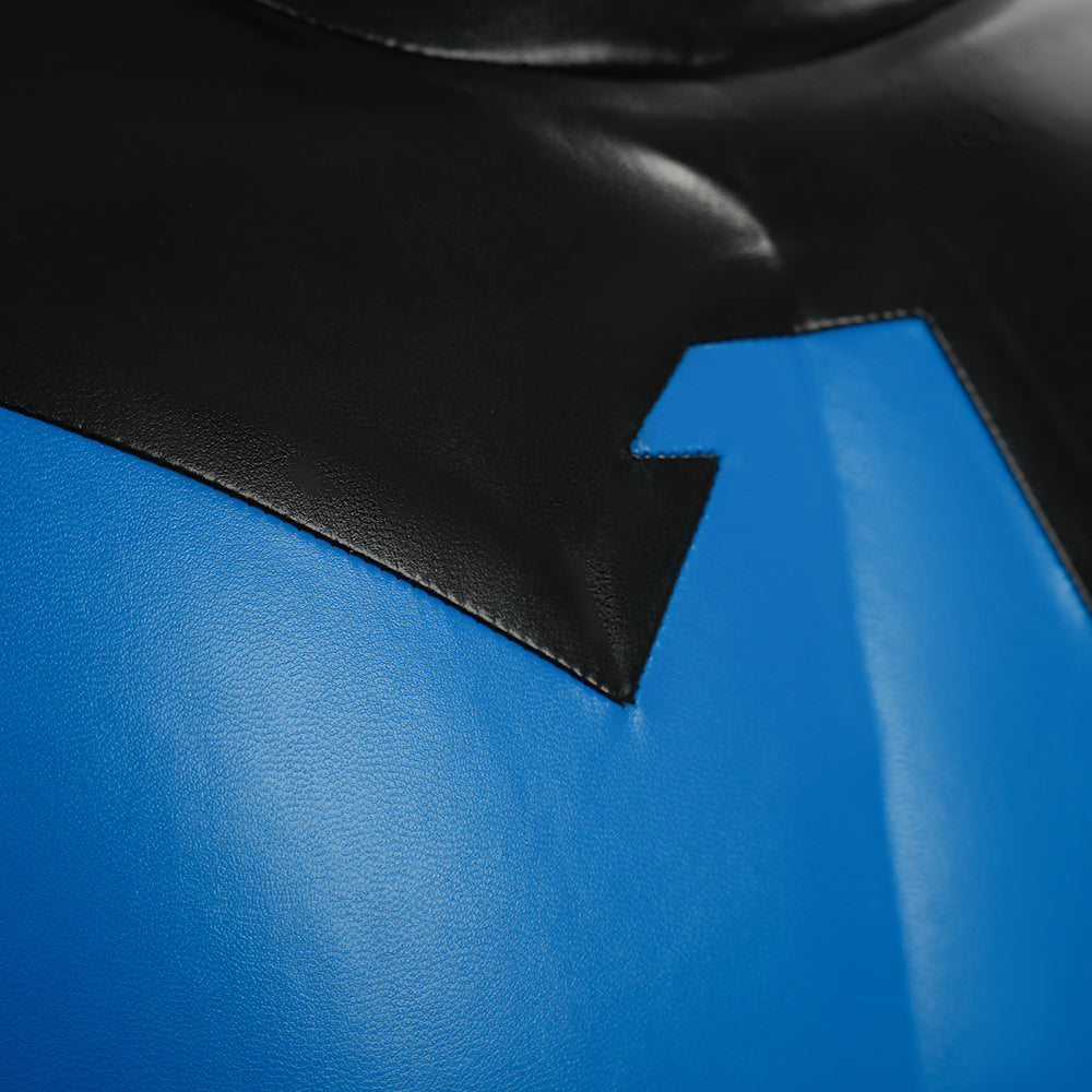 Dick Grayson Nightwing Cosplay Costume Nightwing Blue Leather Jumpsuit ACcosplay