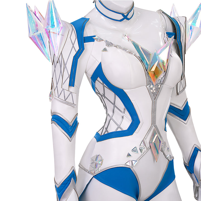 Marvel Rivals Emma Frost The White Queen Cosplay Costume Halloween Outfit Ver2 ACcosplay