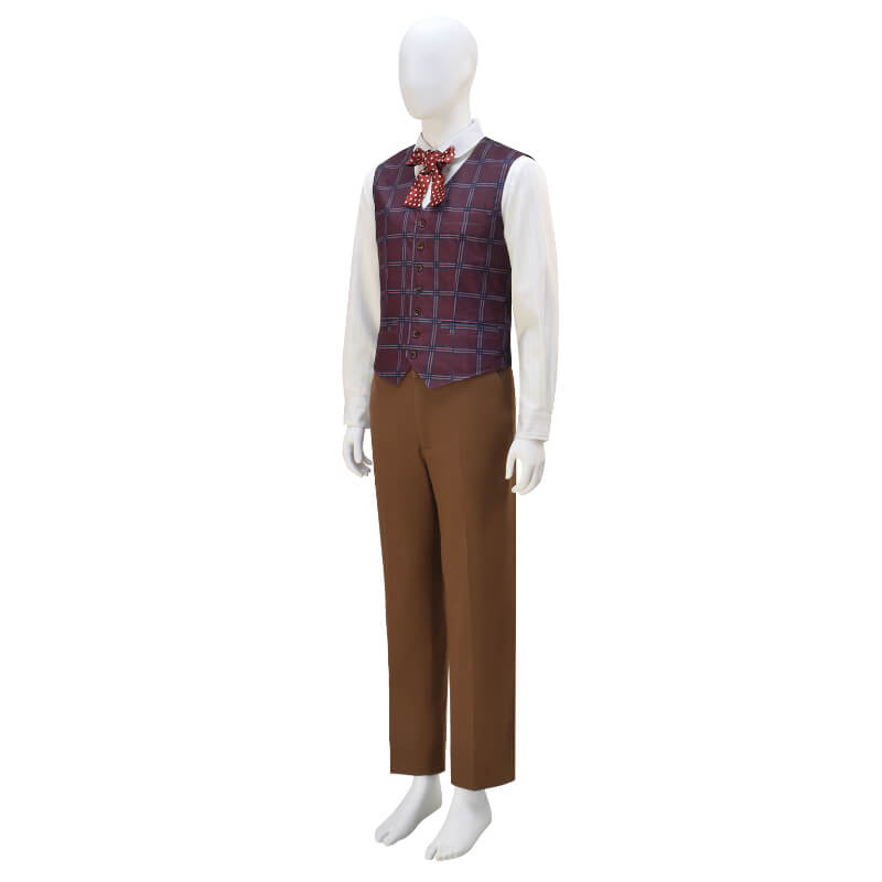 Doctor Who Toymaker Costume 60th Anniversary Toymaker Waistcoat Cosplay Suit ACcosplay
