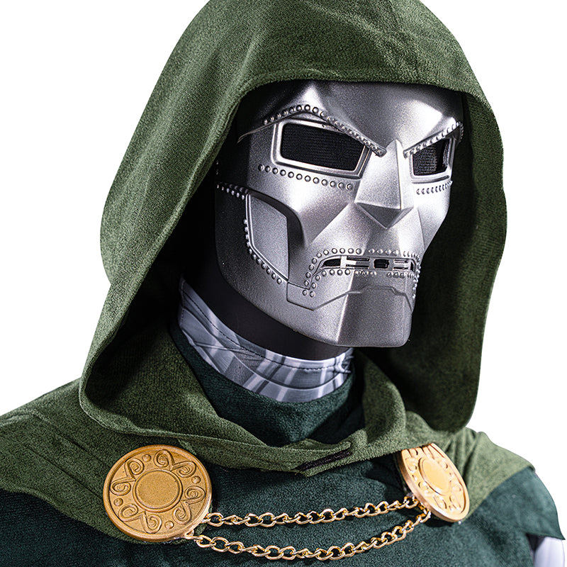 Doctor Doom Cosplay Costume Classic Dr. Doom Comic Halloween Suit ACcosplay