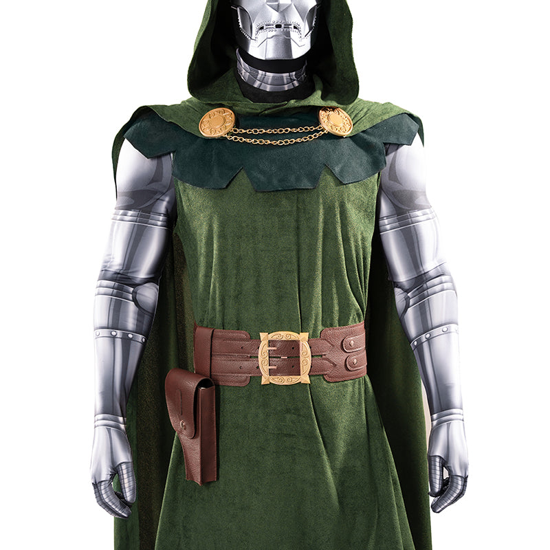 Doctor Doom Cosplay Costume Classic Dr. Doom Comic Halloween Suit ACcosplay