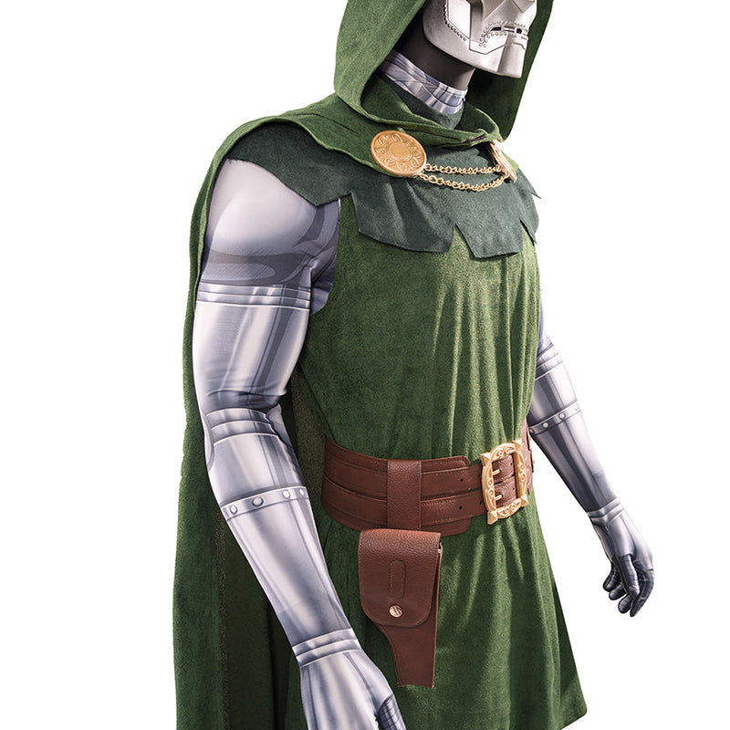 Doctor Doom Cosplay Costume Classic Dr. Doom Comic Halloween Suit ACcosplay