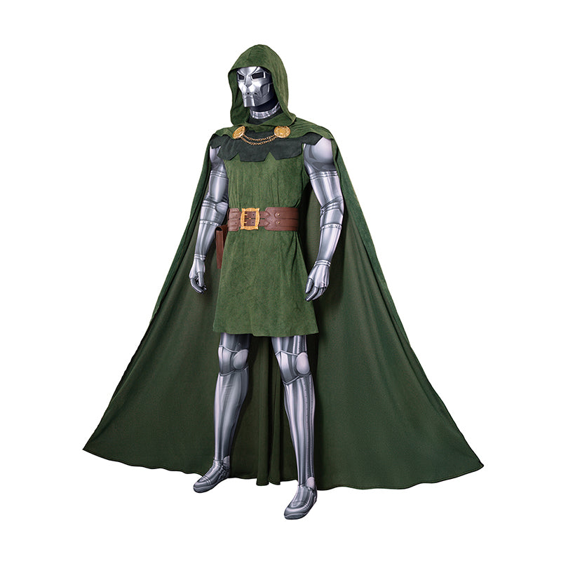 Doctor Doom Cosplay Costume Classic Dr. Doom Comic Halloween Suit ACcosplay