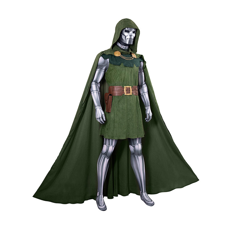 Doctor Doom Cosplay Costume Classic Dr. Doom Comic Halloween Suit ACcosplay