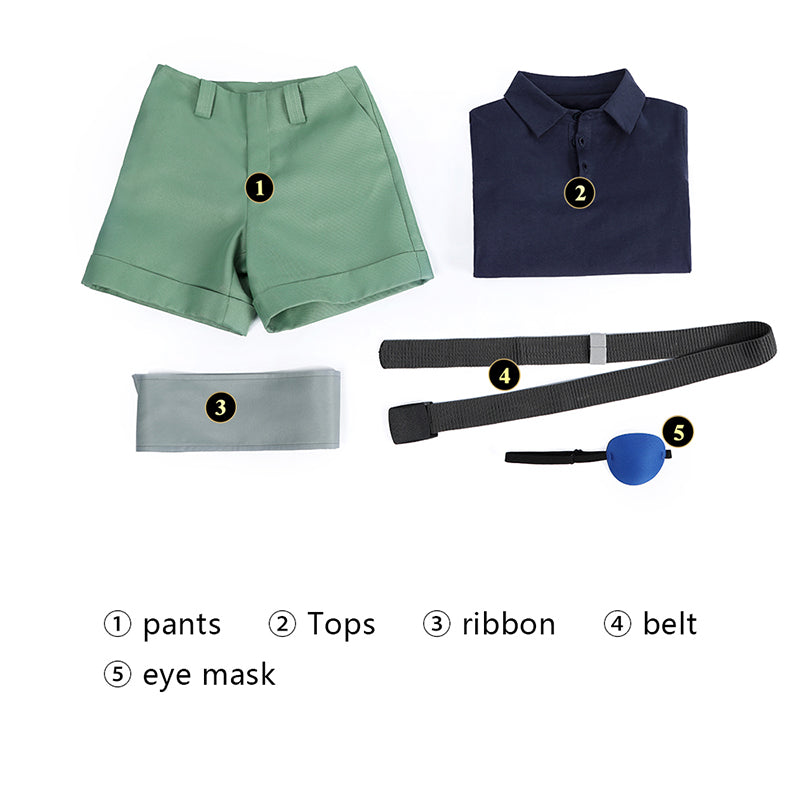 Elio The Earth Envoy Navy Fullset Kids Cosplay Costume Halloween Outfit ACcosplay