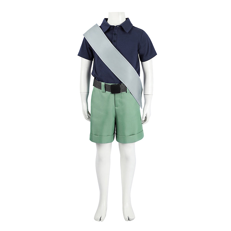 Elio The Earth Envoy Navy Fullset Kids Cosplay Costume Halloween Outfit ACcosplay