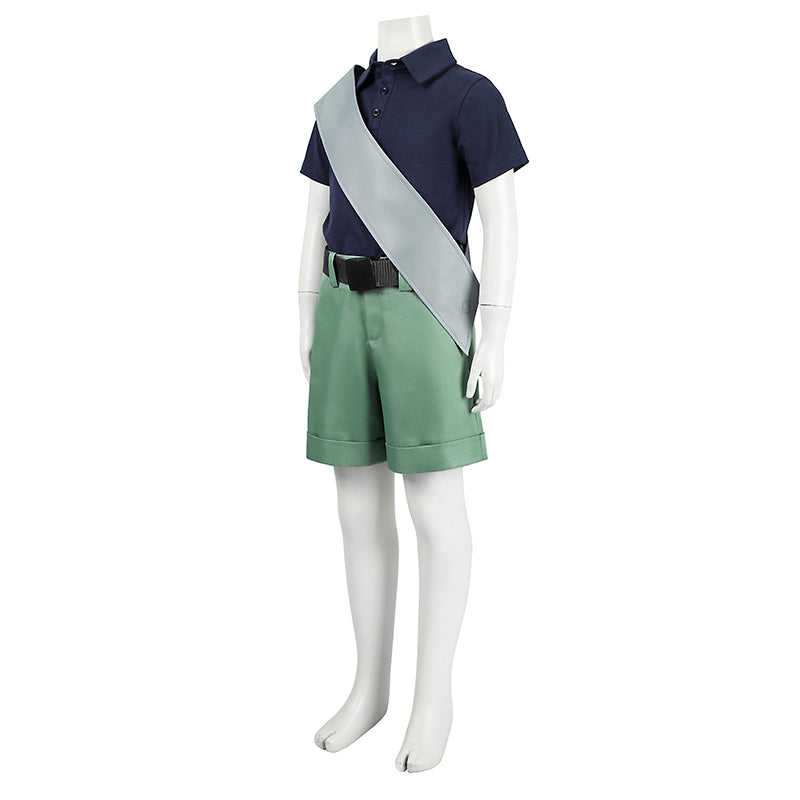 Elio The Earth Envoy Navy Fullset Kids Cosplay Costume Halloween Outfit ACcosplay