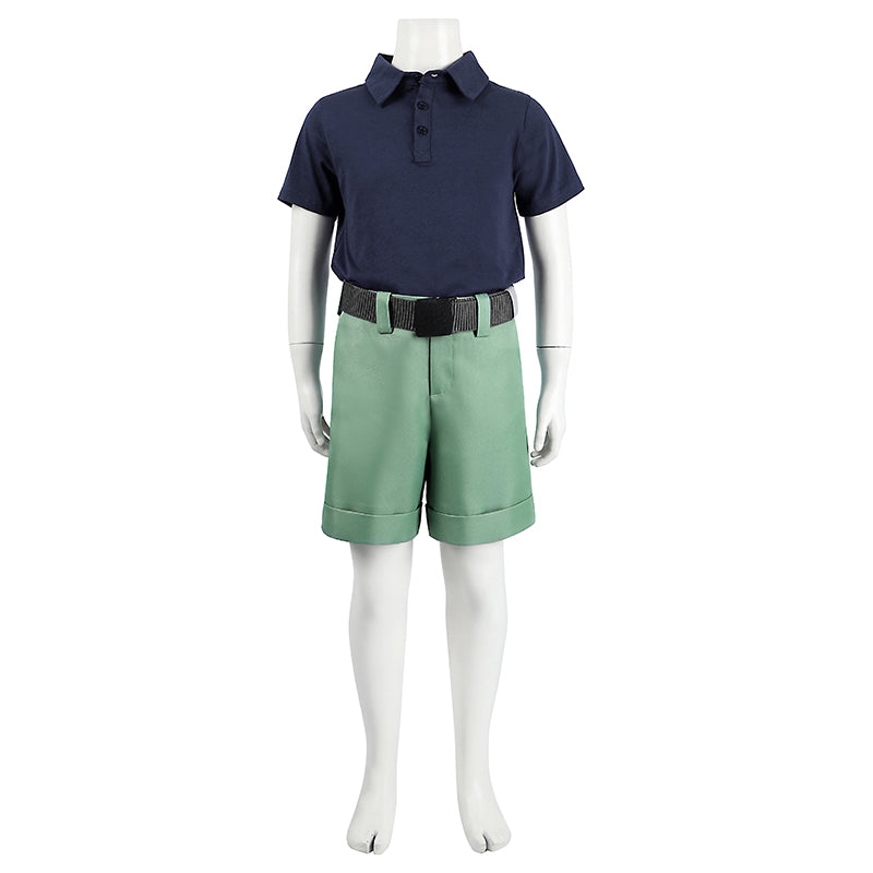 Elio The Earth Envoy Navy Fullset Kids Cosplay Costume Halloween Outfit ACcosplay