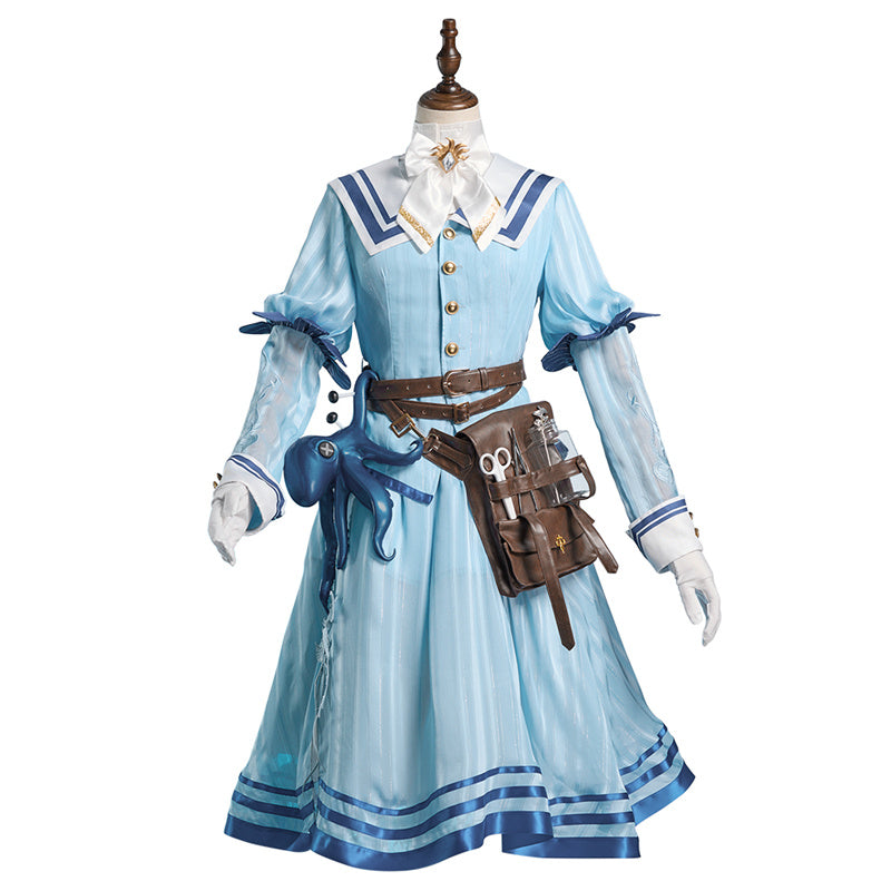 Emily Dyer Doctor Cosplay Identity V Eternal Flower Costume Halloween Dress Suit