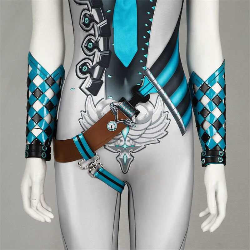 Stellar Blade Eve 07 Cosplay Costume Game Jumpsuit Halloween Carnival Suit