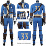 Vault 33 Jumpsuit Fallout Vault Suit Cosplay Vault Dweller Costume