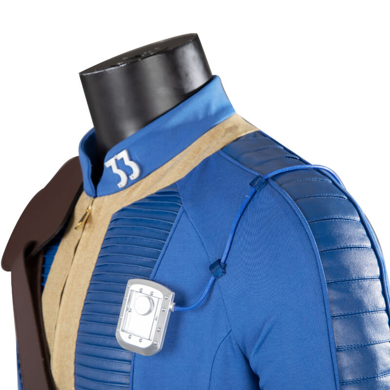 Fallout Shelter Nu.75 Vault Herren Jumpsuit Cosplay Kostüm Fallout Shelter Nu.75 Vault Herren Jumpsuit Cosplay Kostüm