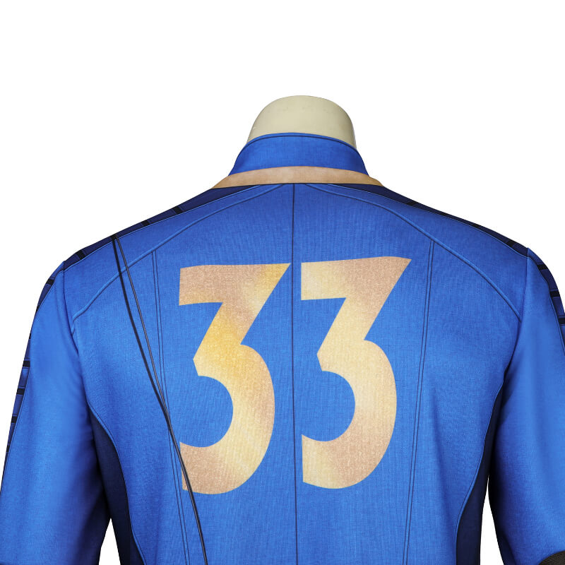 Fallout Vault Suit Male 33 Fallout Vault Costumes Vault Dweller Jumpsuit for Halloween ACcosplay
