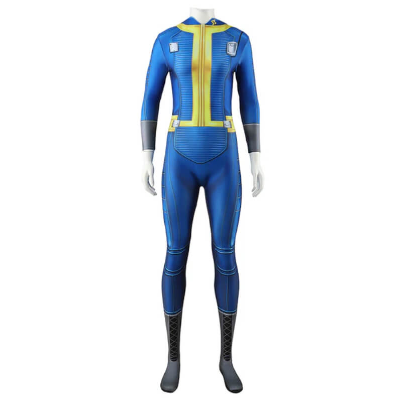 Fallout cosplay Jumpsuit Lucy Vault 33 Suit Female Halloween Party Suit ACcosplay