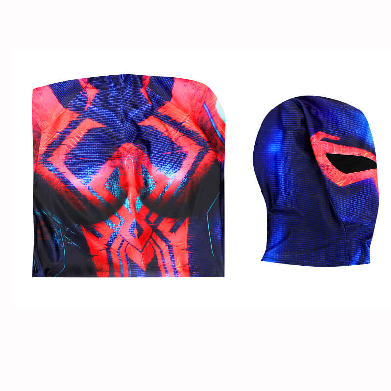 Female Spiderman 2099 Costume Miguel O'Hara Cosplay Bodysuit Spiderman Across the Spider-Verse Jumpsuit