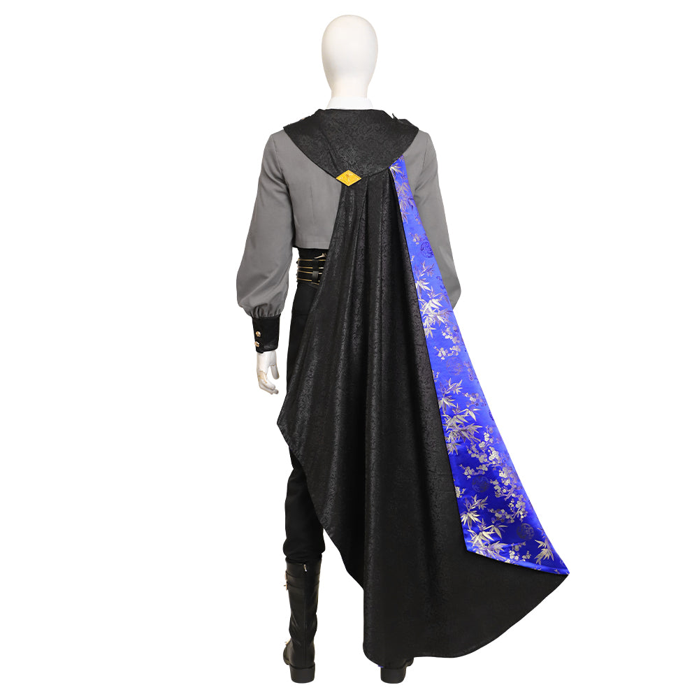 Final Fantasy Blue Rose Night of Thorns Sephiroth Costume Who Cosplay Suit Tennant Outfit ACcosplay