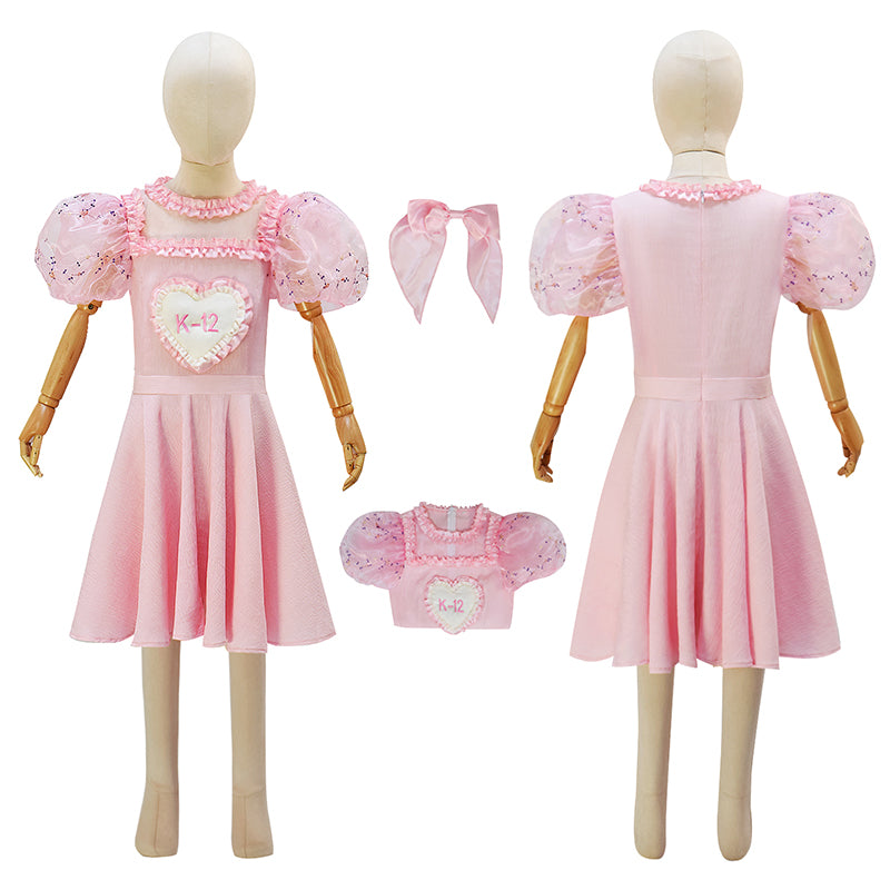 Girls K-12 Dress Melanie Martinez K-12 Dress K 12 CryBaby Pink Dress Cosplay Costume