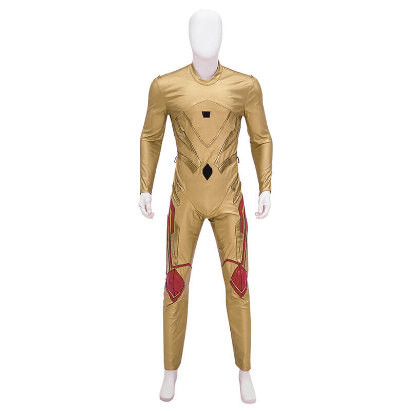 Guardians of The Galaxy Vol 3 Adam Warlock Cosplay Costume Halloween Party Suit Top Level