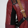 Guardians Of The Galaxy Vol. 3 Kraglin Cosplay Costumes Red Leather Suit Halloween Carnival Suit