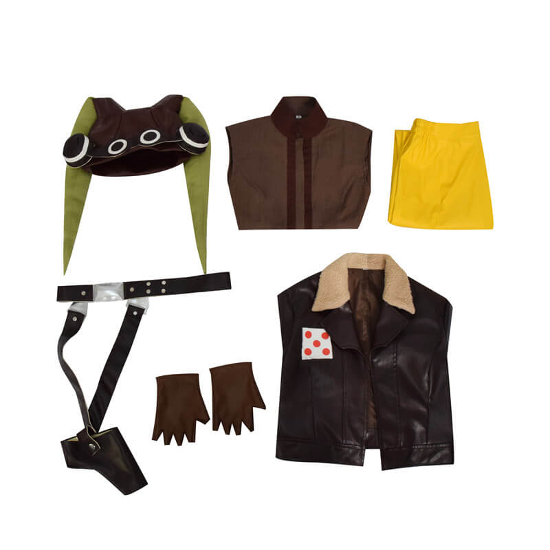 Ahsoka 2023 Hera Syndulla Costume Star Wars Hera Halloween Carnival Suit for Women