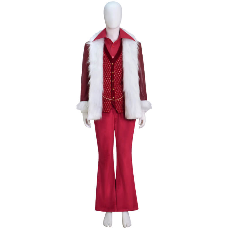 2023 John Travolta Christmas Costume Santa New Christmas Cosplay Suit ACcosplay