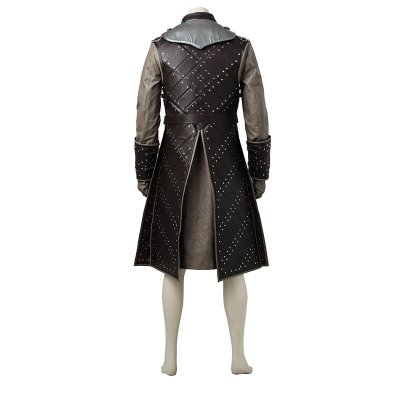 Game of Thrones Season 7 Jon Snow Cosplay Costume Halloween Party Outfits