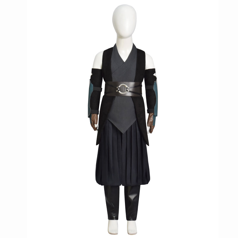 Kids Ahsoka Costume Girls Ahsoka Headpiece Star Wars Ahsoka Tan Cosplay Costume