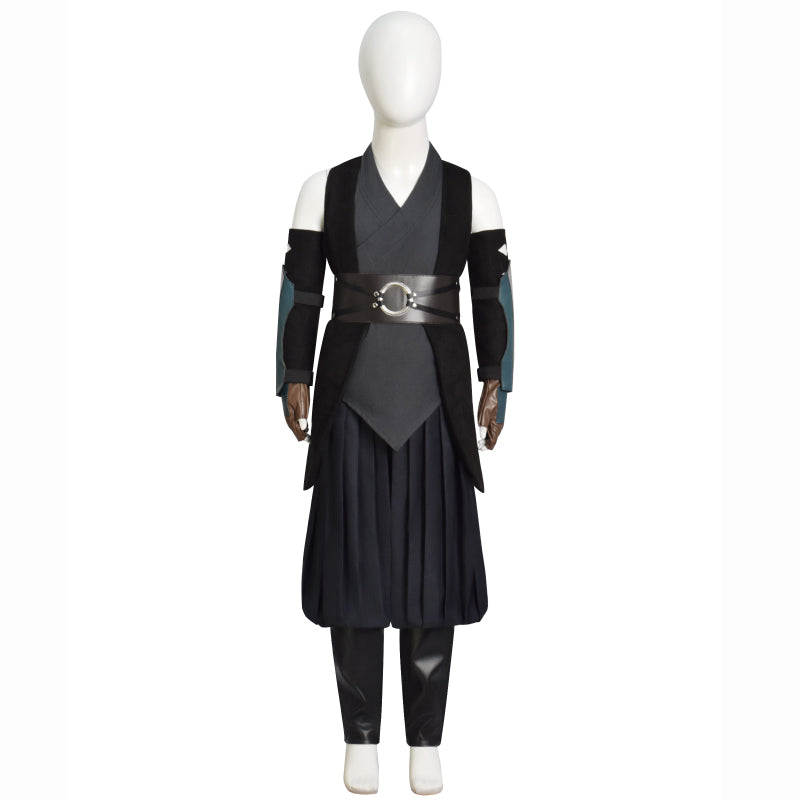 Kids Ahsoka Costume Girls Ahsoka Headpiece Star Wars Ahsoka Tan Cosplay Costume