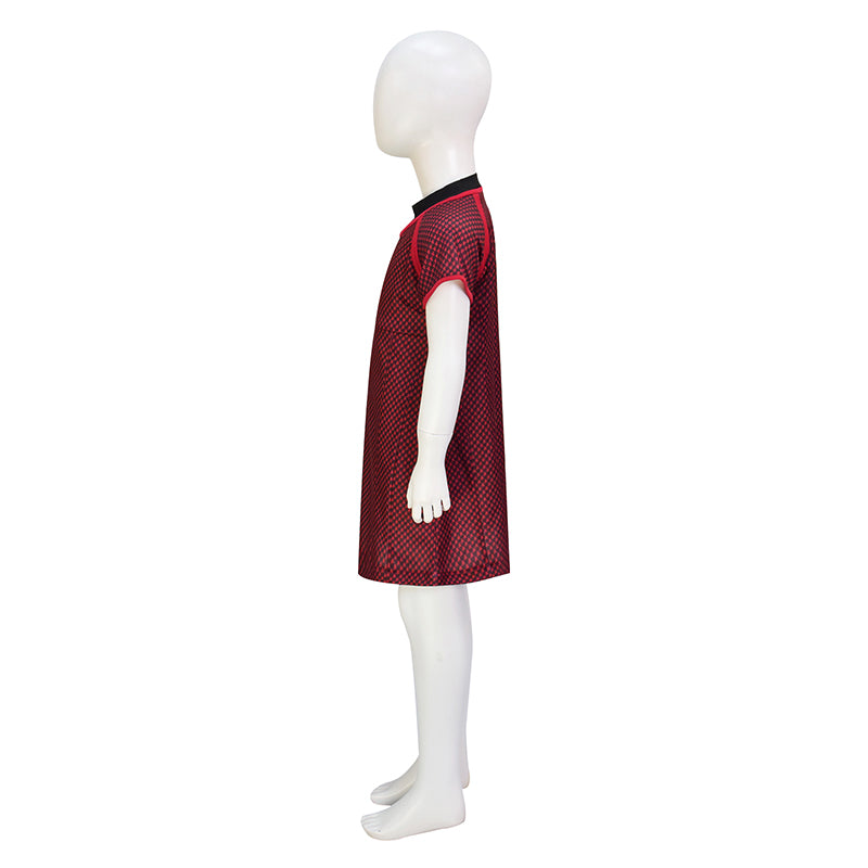 Carol Marcus Red Dress Kids Star Trek Into Darkness Cosplay Costume Halloween Suit